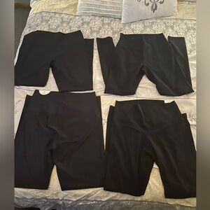 Lot of Four Women’s Aerie leggings